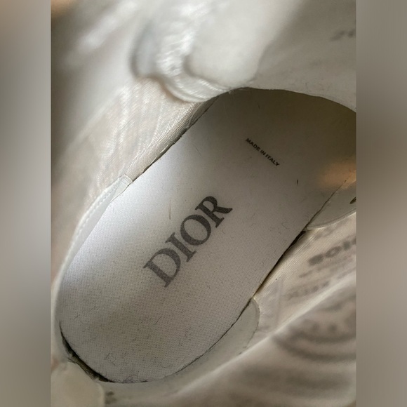 Dior x Daniel Arsham Newspaper Print B23 Hi-Top - Picture 5 of 8